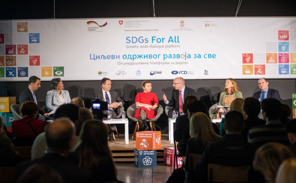 “SDGs for all” – A society-wide dialogue platform for Serbia is launched